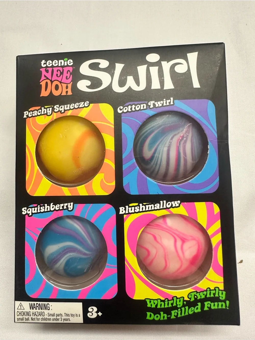 Needoh swirls 4 pk